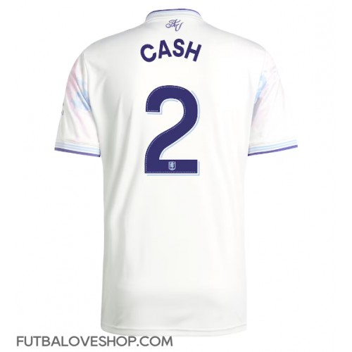 Dres Aston Villa Matty Cash #2 Tretina 2025-26 Krátky Rukáv